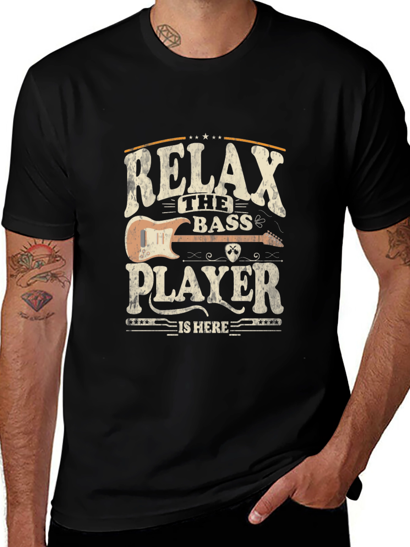 Relax The Bass Player Is Here T-Shirt