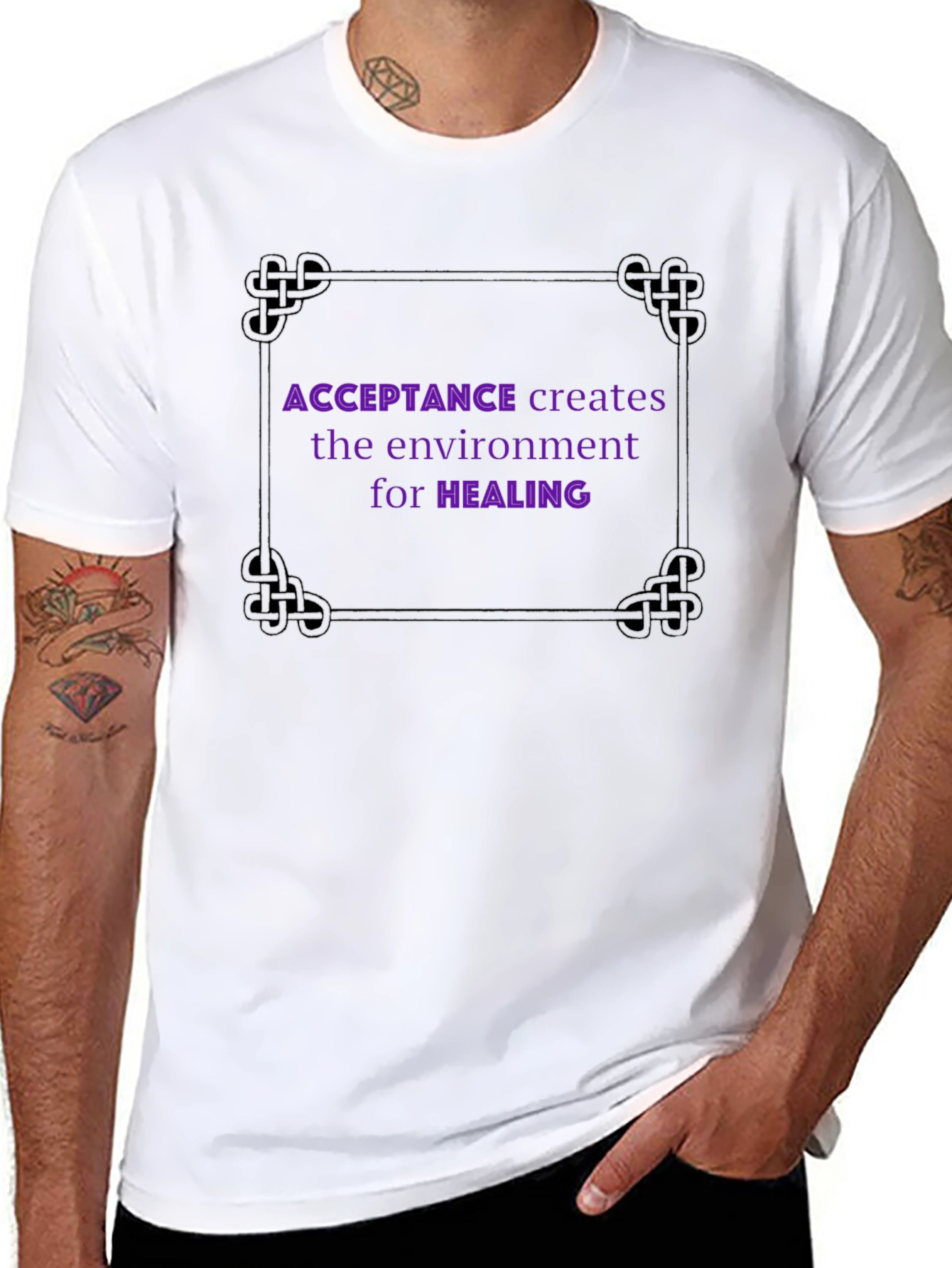 Acceptance Creates Healing Environment T-Shirt