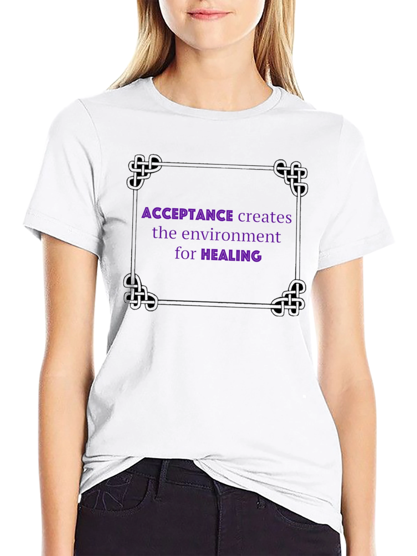 Acceptance Creates Healing Environment T-Shirt
