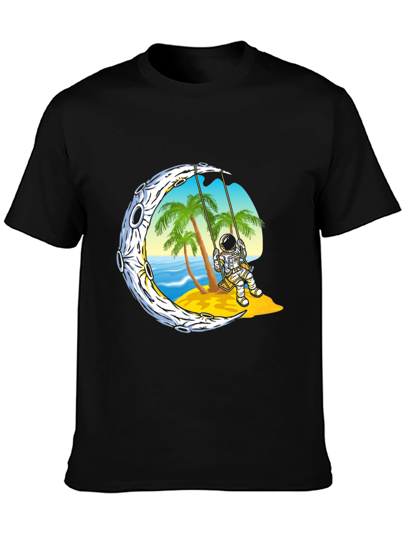 Astronaut Moon Swing Graphic Tee