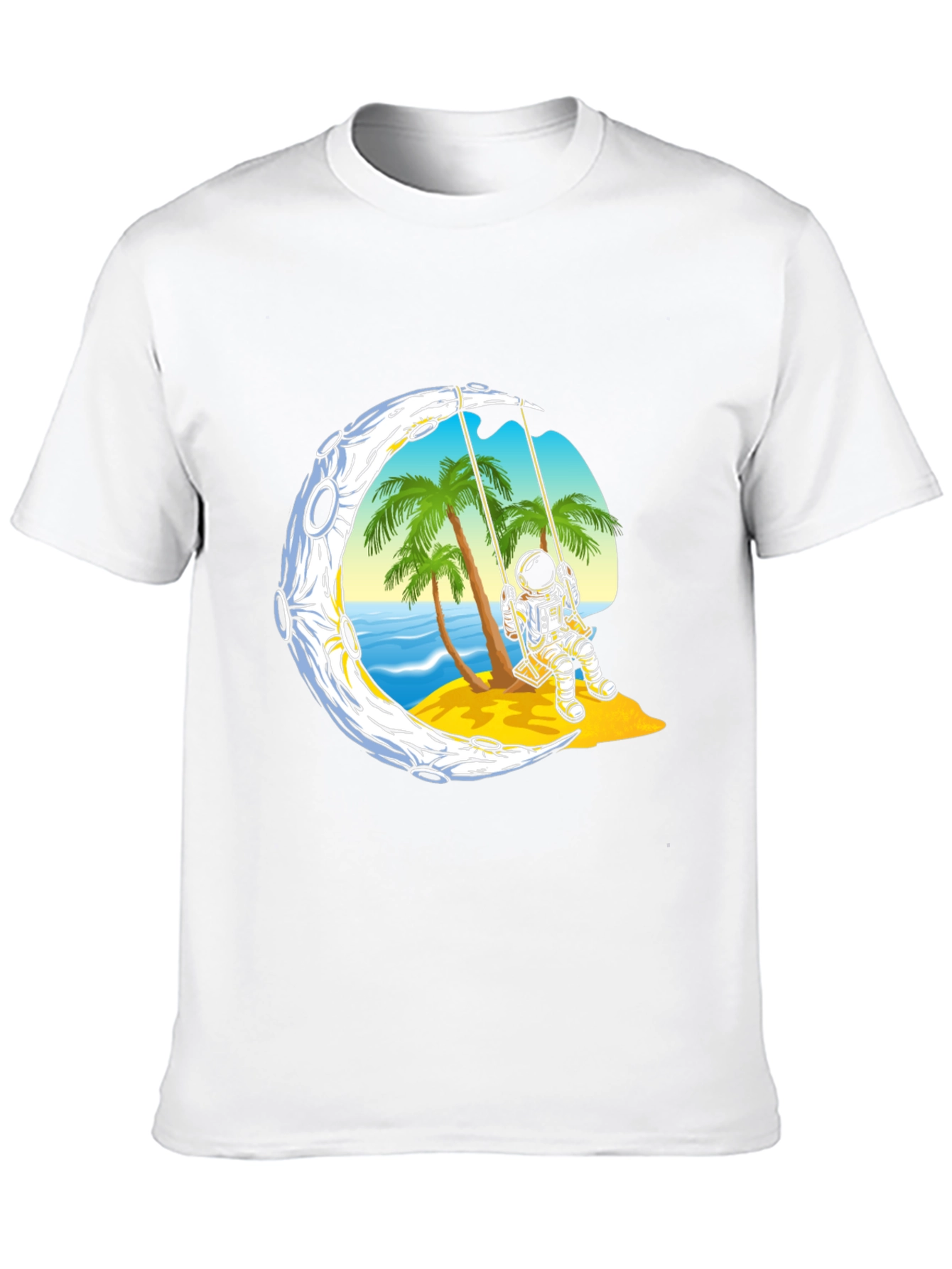 Astronaut Moon Swing Graphic Tee