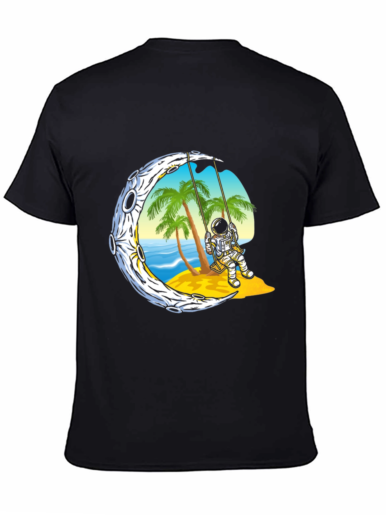 Astronaut Moon Swing Graphic Tee