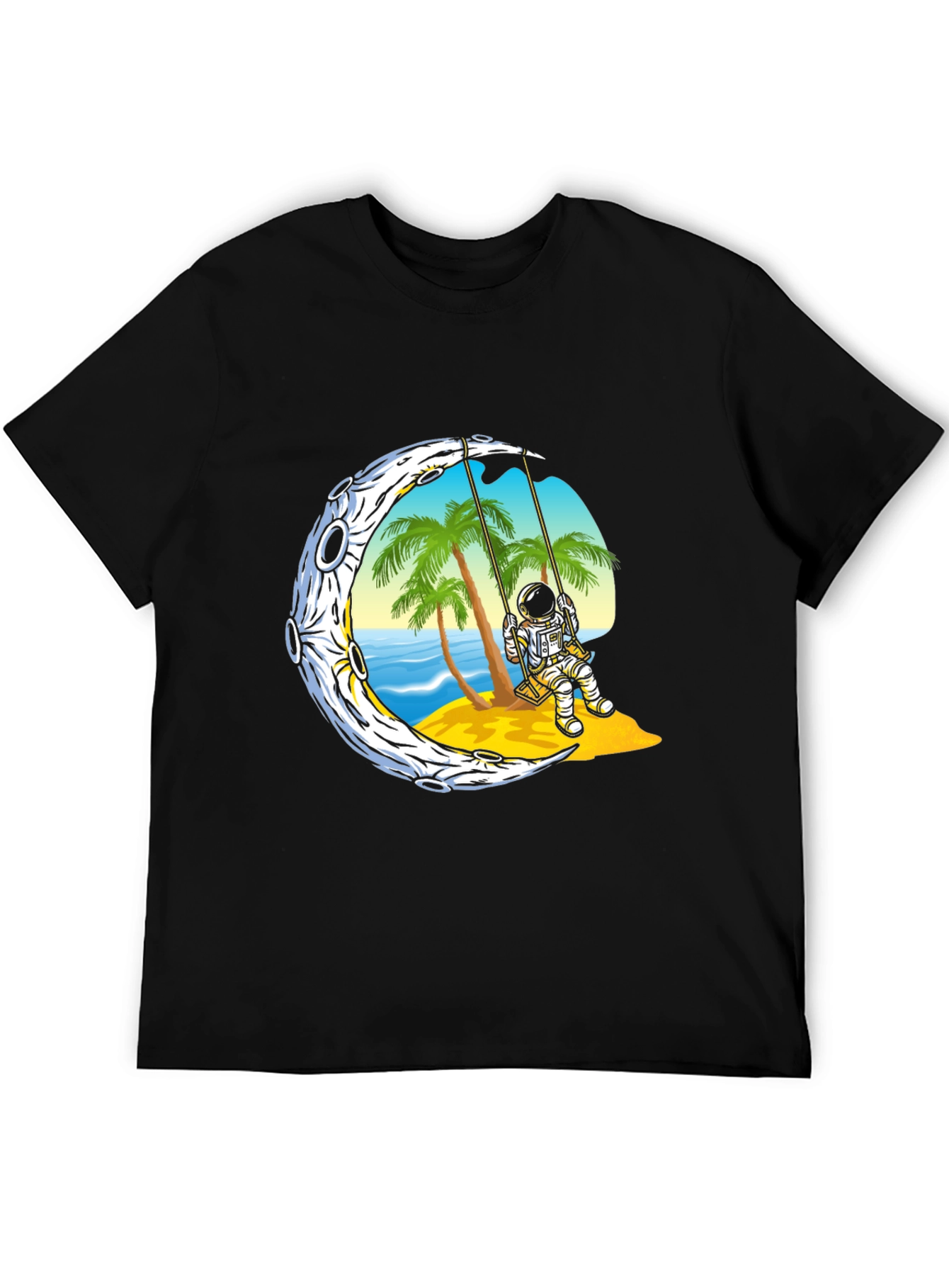 Astronaut Moon Swing Graphic Tee