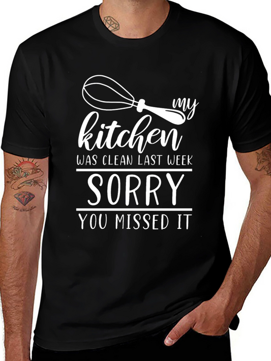 Funny Kitchen Cleanliness T-Shirt