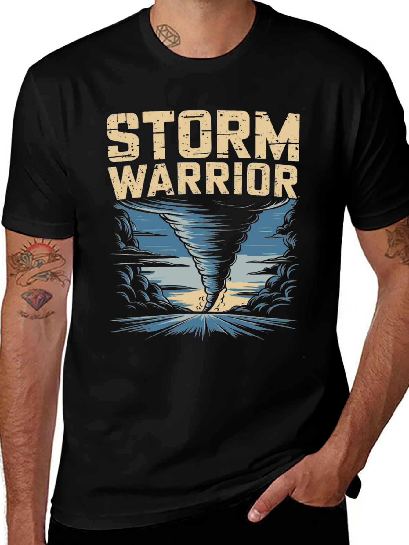 Storm Warrior Graphic T-Shirt
