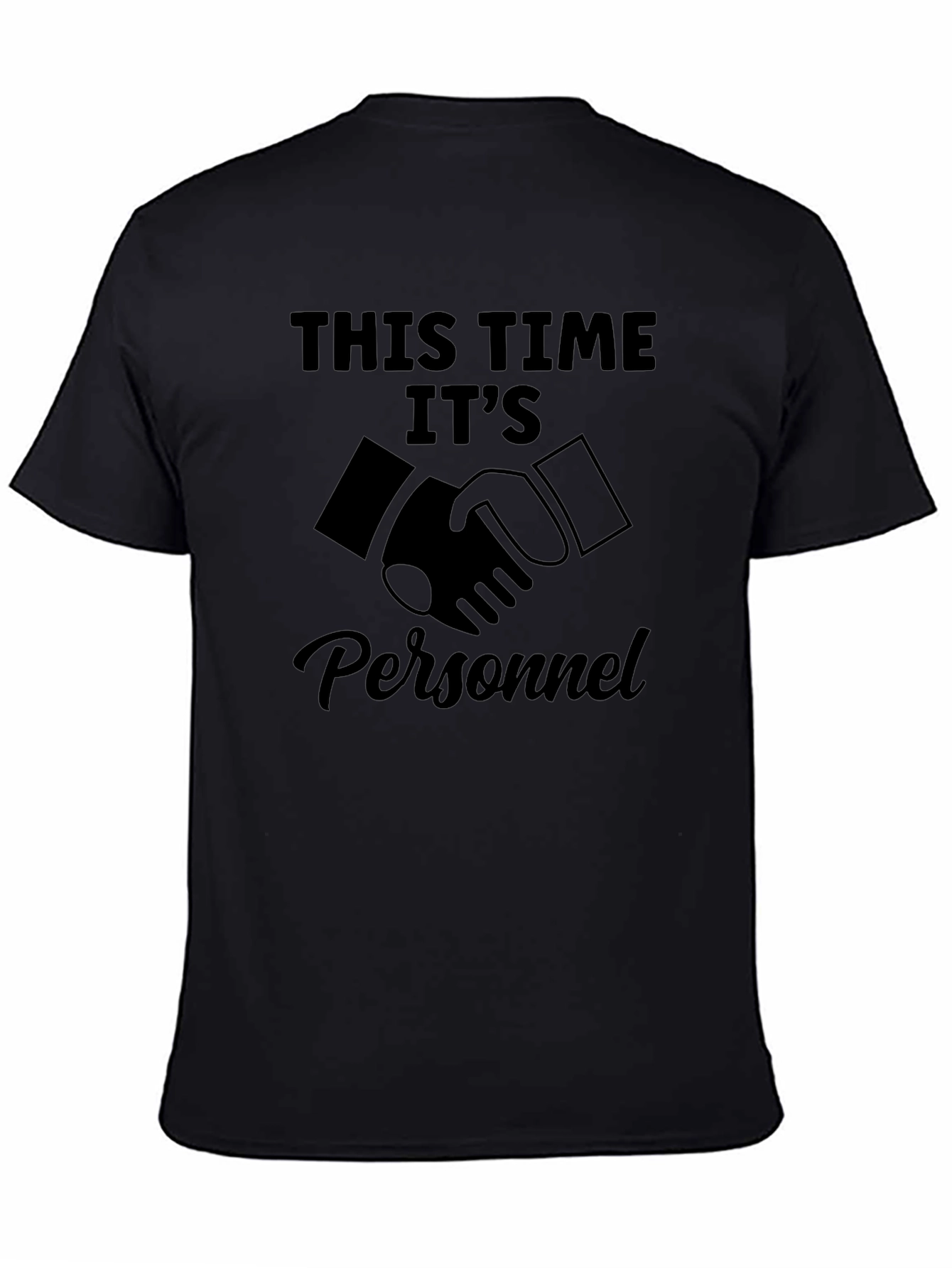 Personnel Handshake Graphic T-Shirt