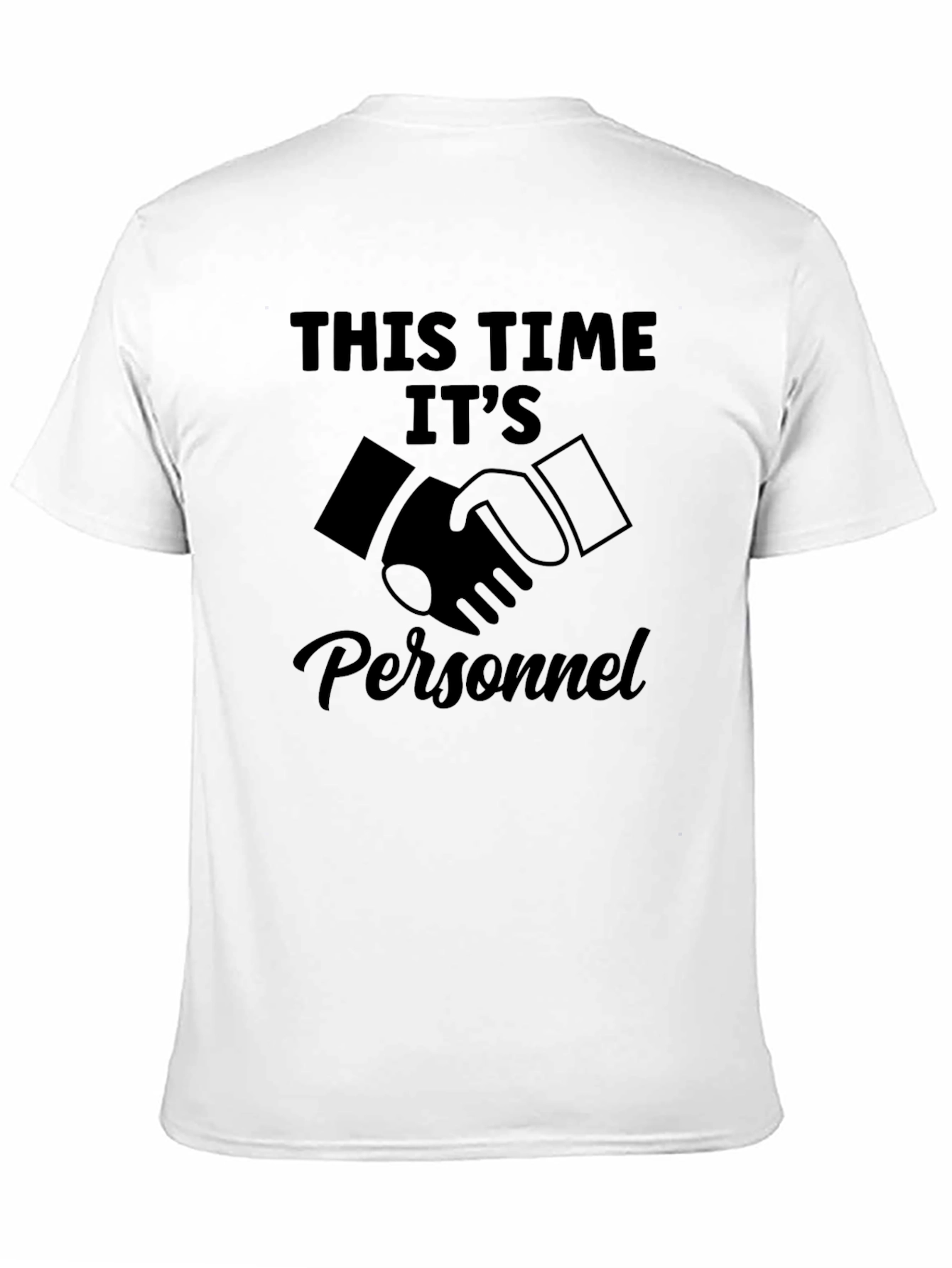 Personnel Handshake Graphic T-Shirt