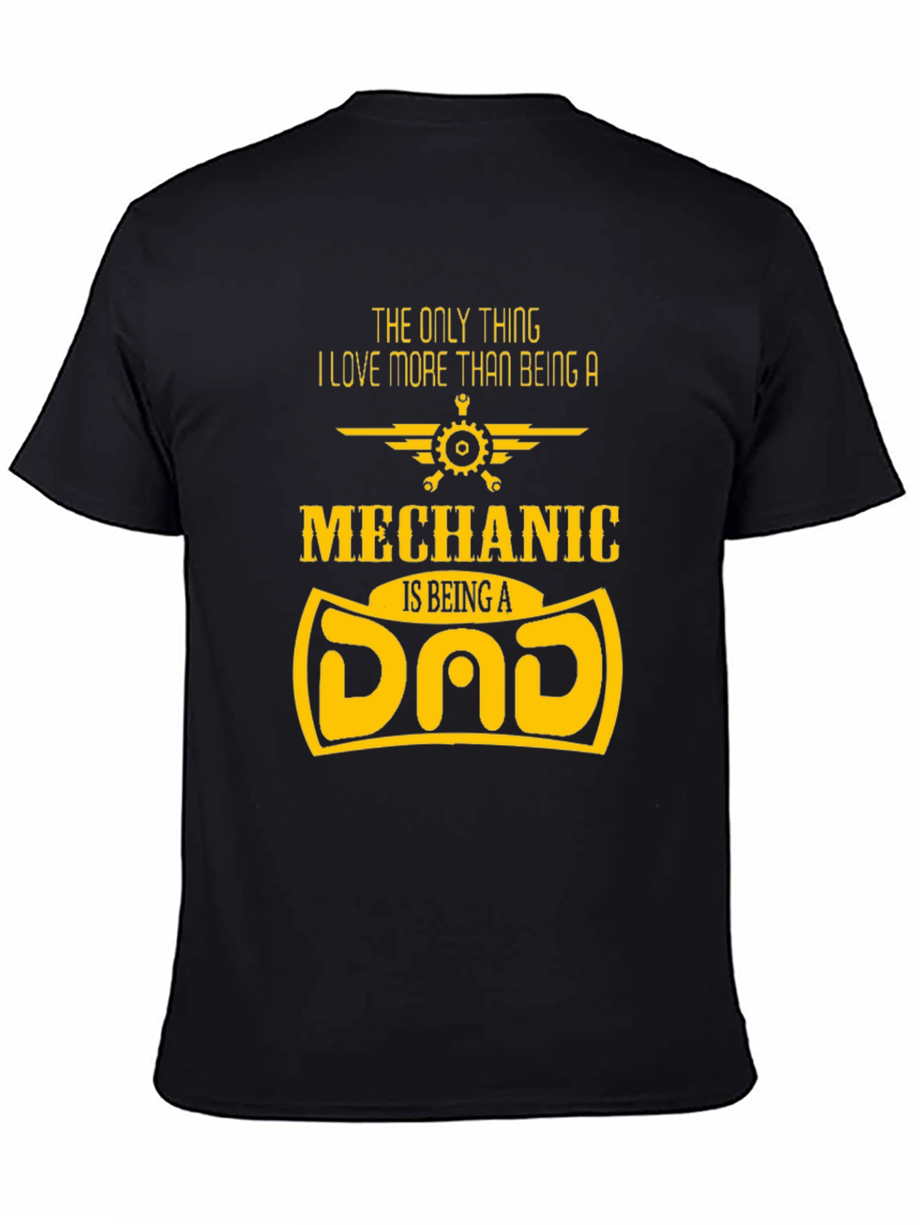 Mechanic Dad T-Shirt - Fathers Day Gift