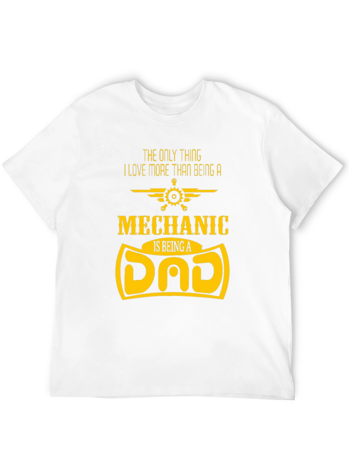 Mechanic Dad T-Shirt - Fathers Day Gift