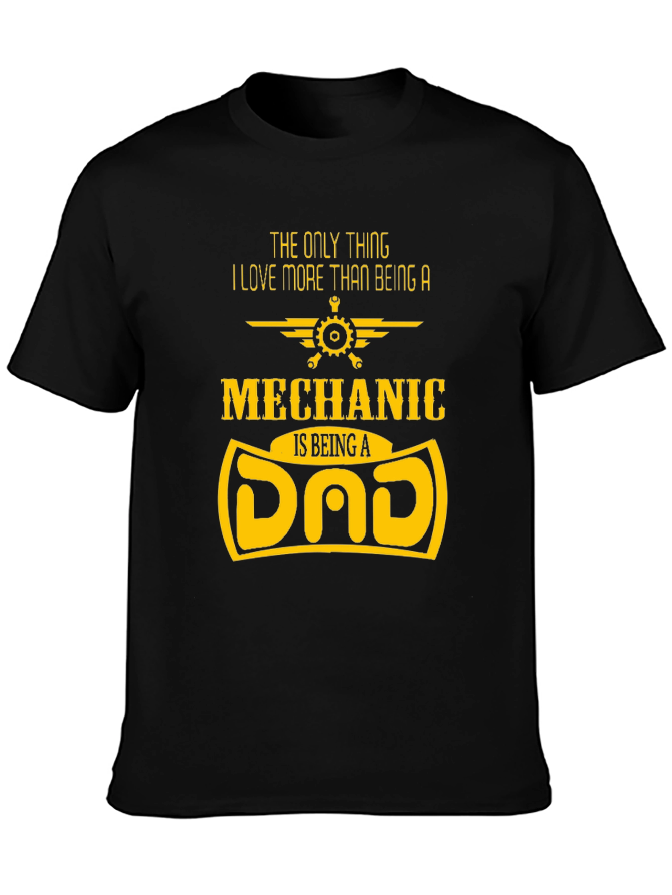 Mechanic Dad T-Shirt - Fathers Day Gift