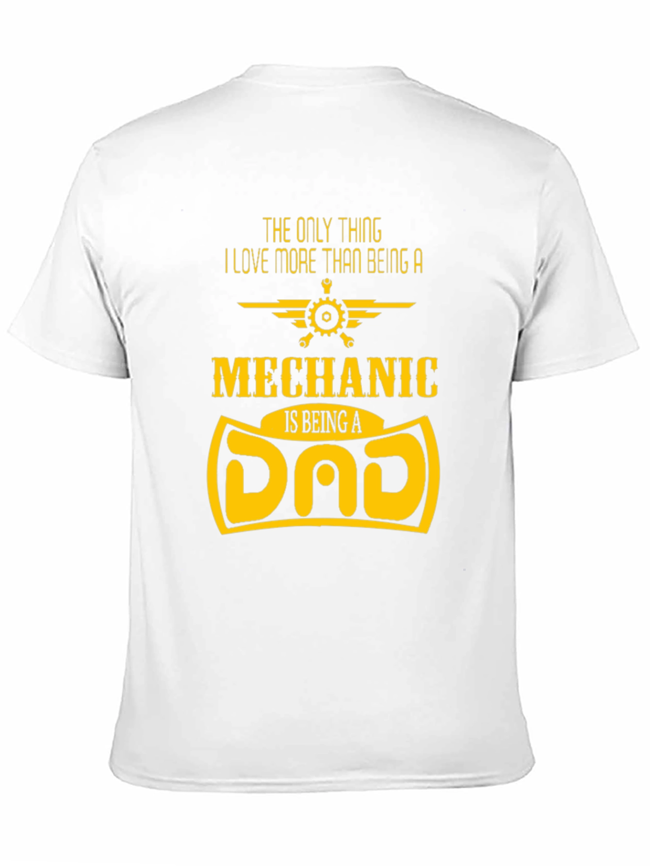 Mechanic Dad T-Shirt - Fathers Day Gift