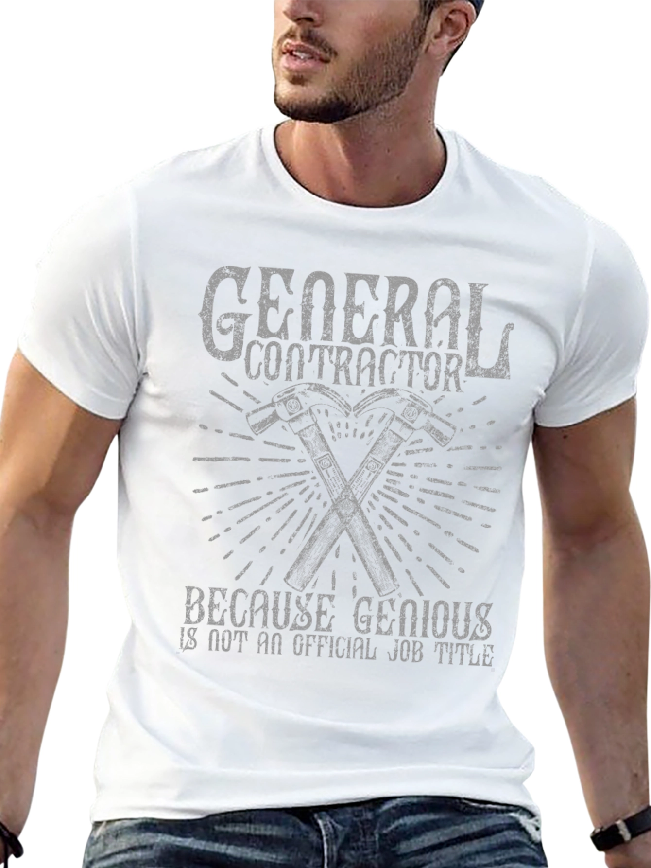 General Contractor T-Shirt - Genius Job Title Tee