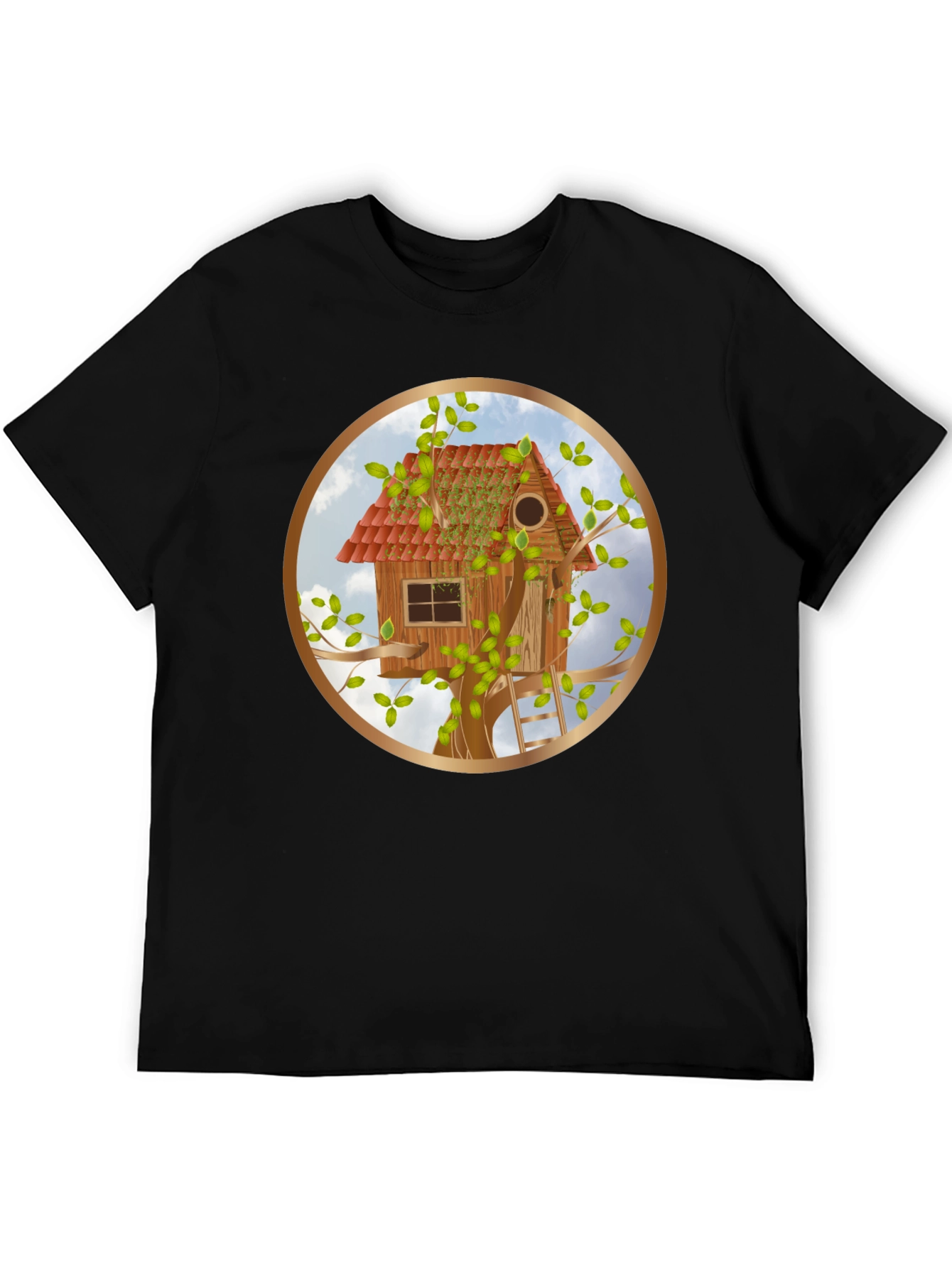 Treehouse Graphic T-Shirt - Nature Lover Tee