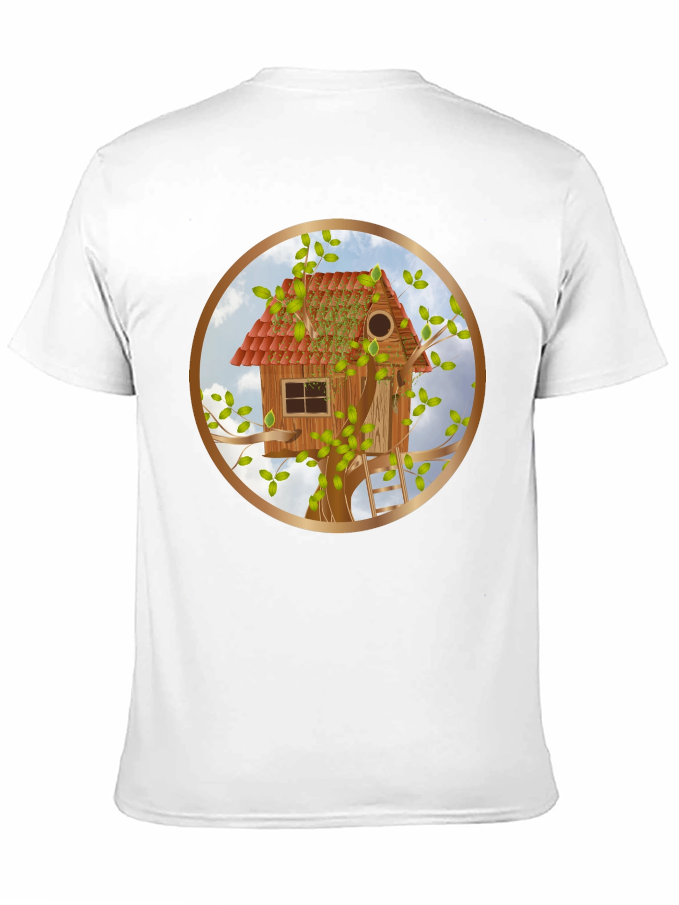 Treehouse Graphic T-Shirt - Nature Lover Tee