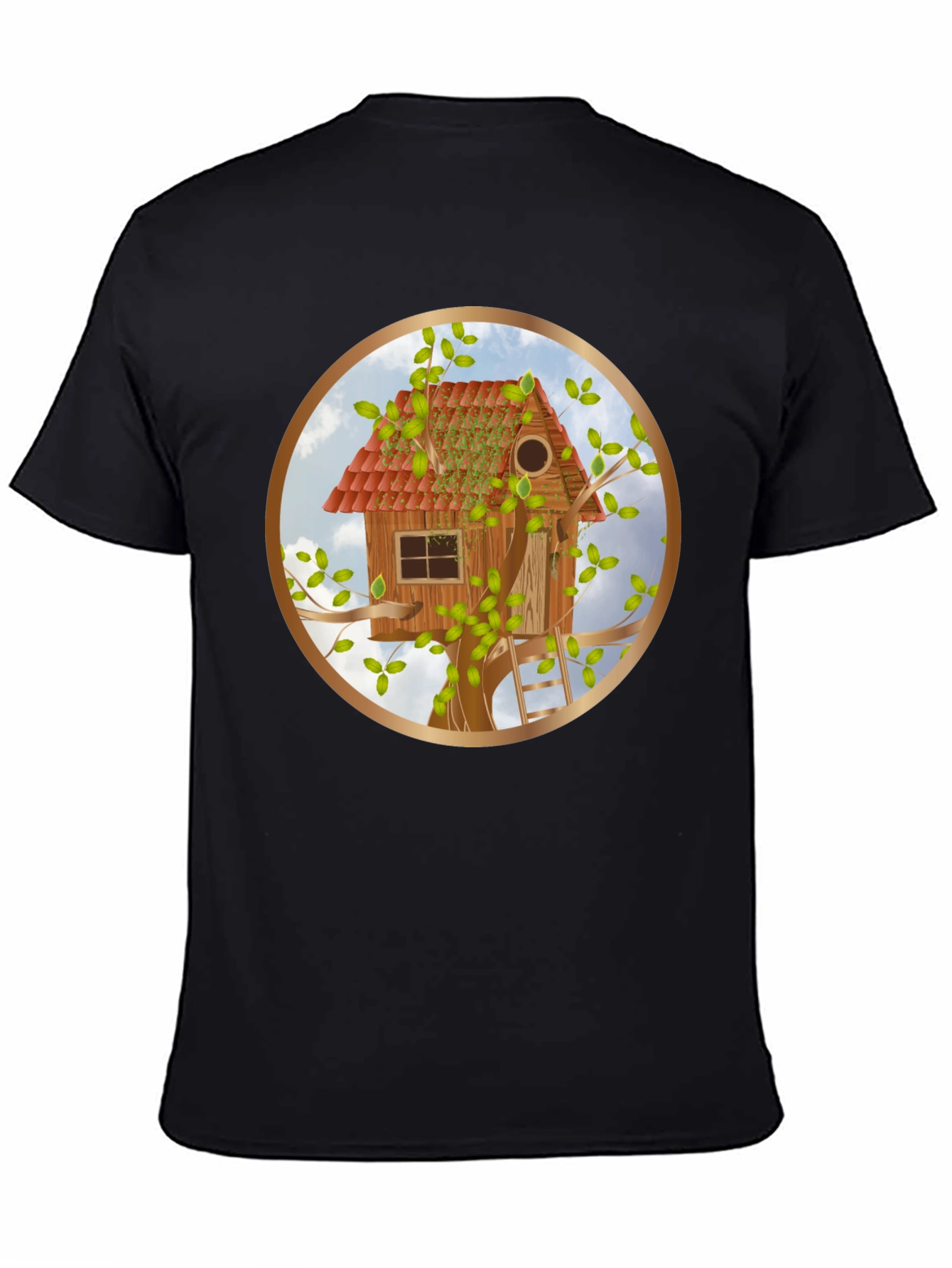 Treehouse Graphic T-Shirt - Nature Lover Tee