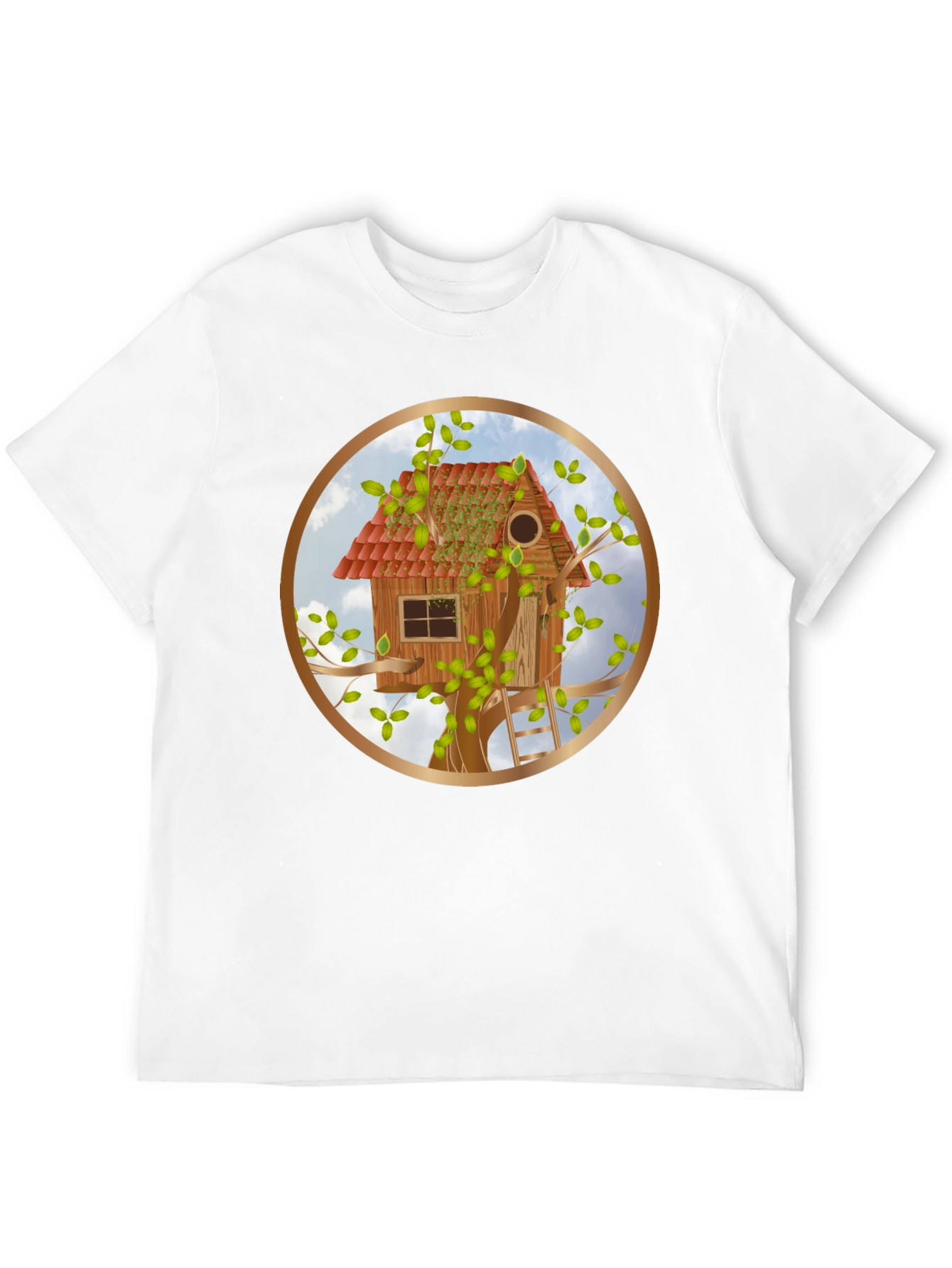 Treehouse Graphic T-Shirt - Nature Lover Tee