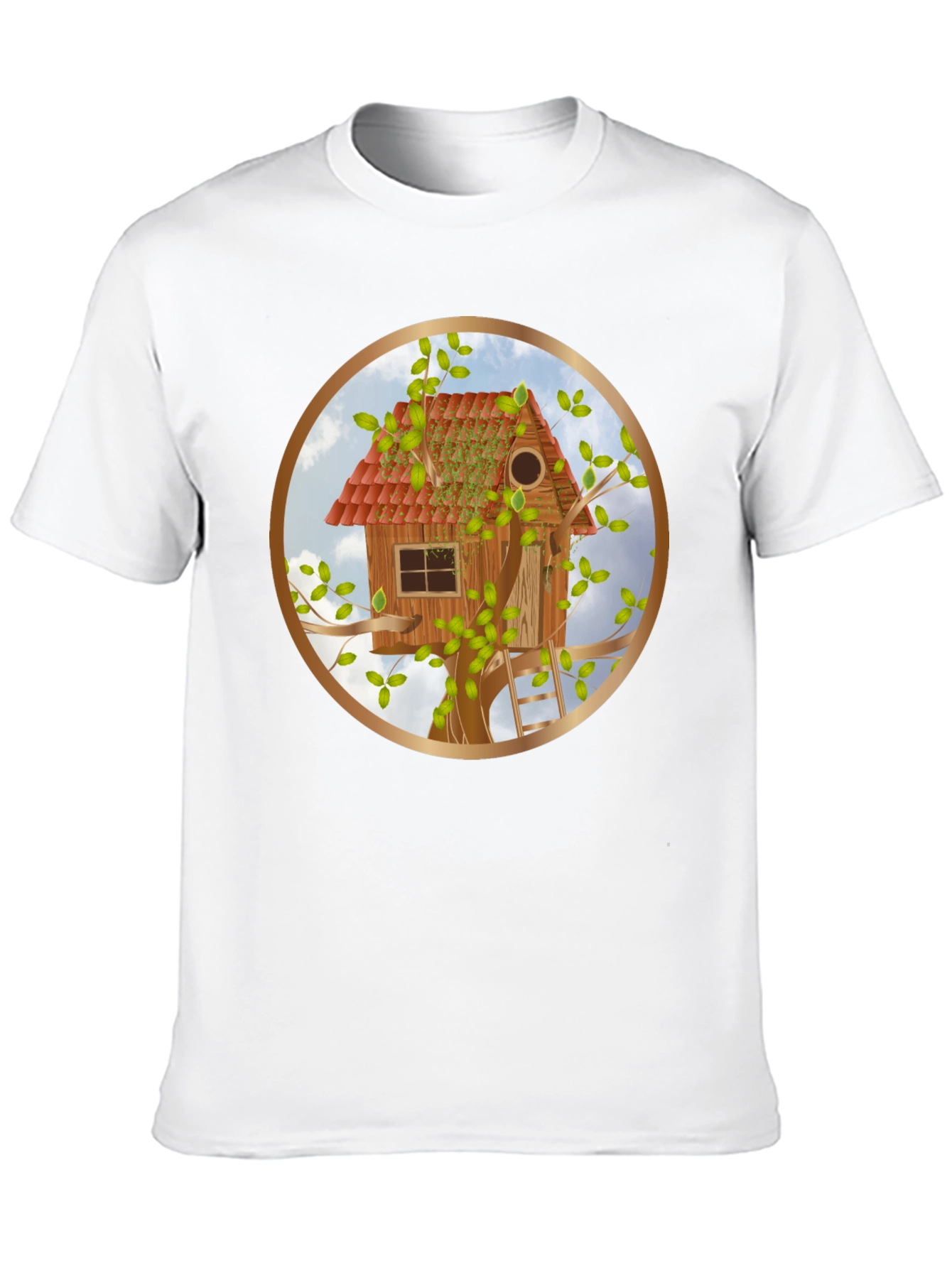 Treehouse Graphic T-Shirt - Nature Lover Tee