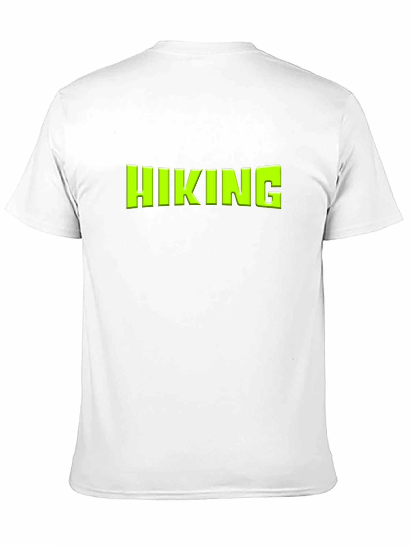 Hiking Graphic Tee - Black Cotton Blend