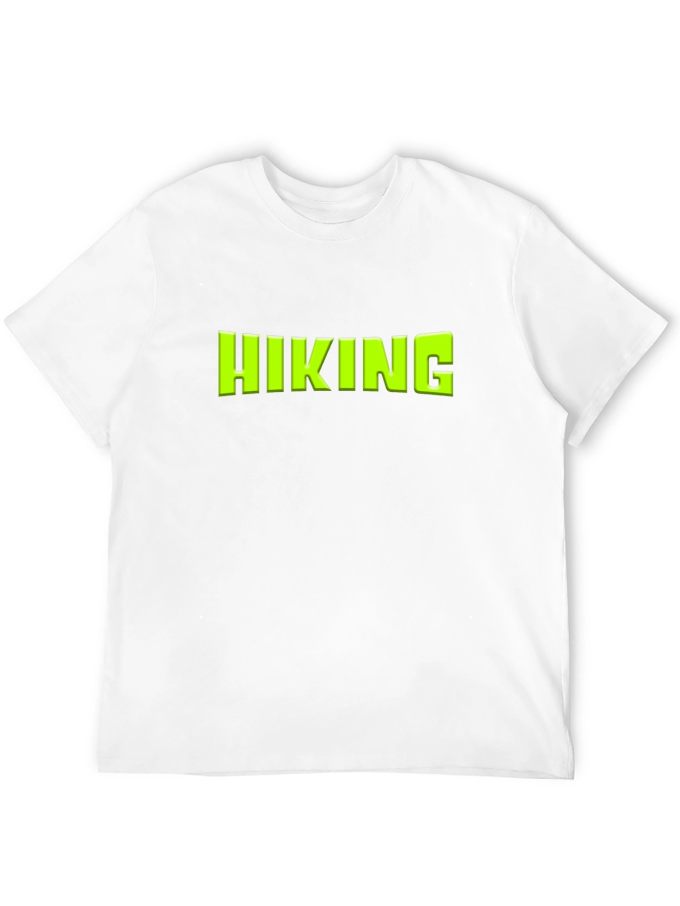 Hiking Graphic Tee - Black Cotton Blend