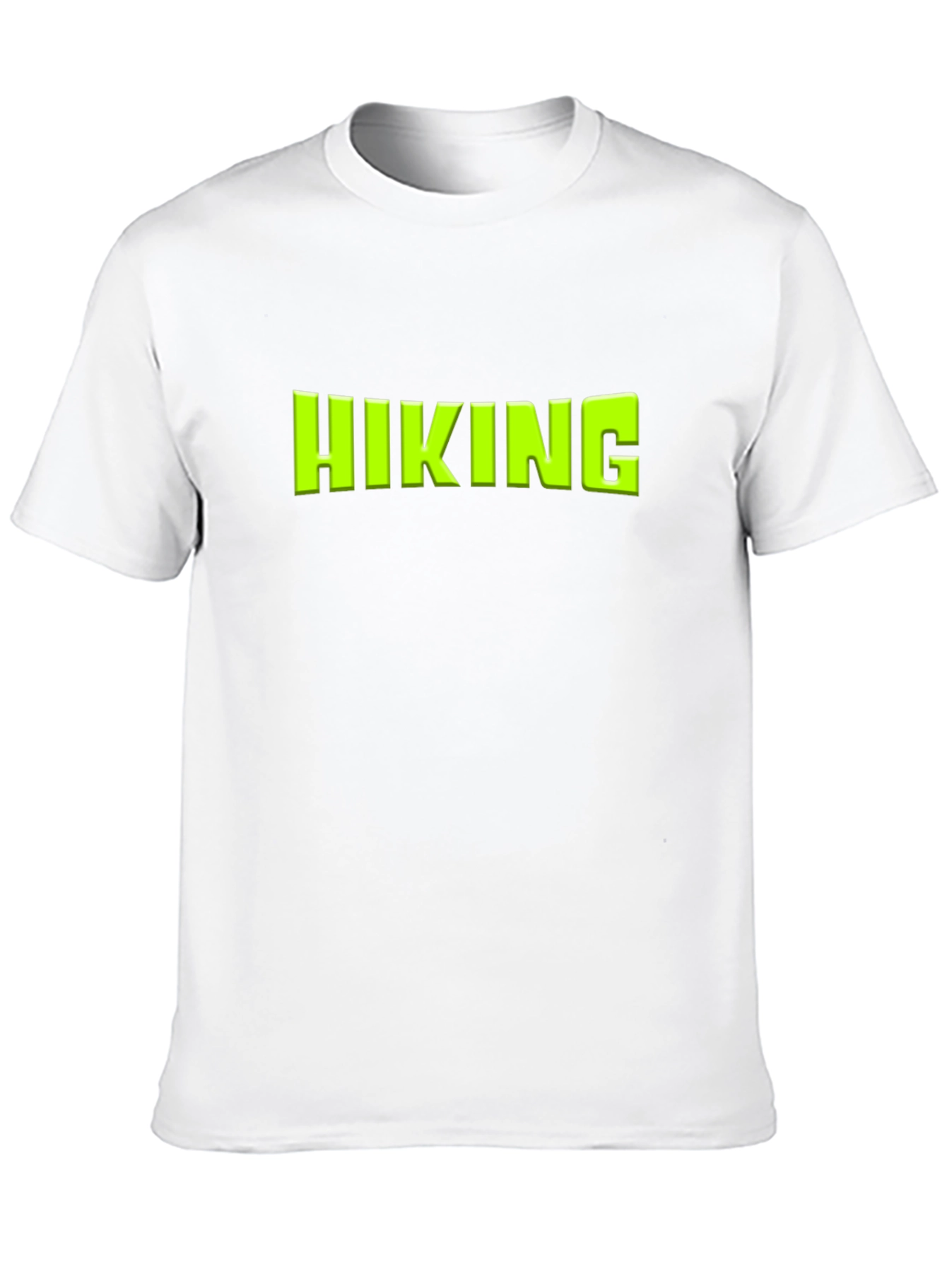 Hiking Graphic Tee - Black Cotton Blend