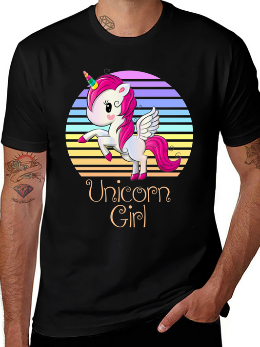 Unicorn Girl T-Shirt - Cute & Fun Design
