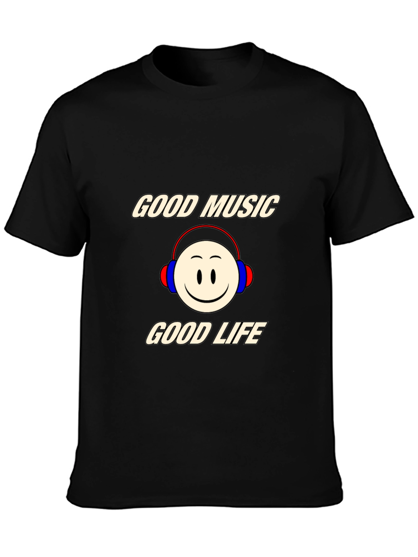 Good Music Good Life Graphic Tee