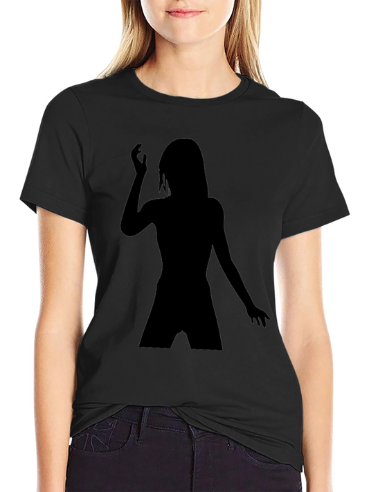 Silhouette Woman Graphic Tee - Soft Cotton Blend