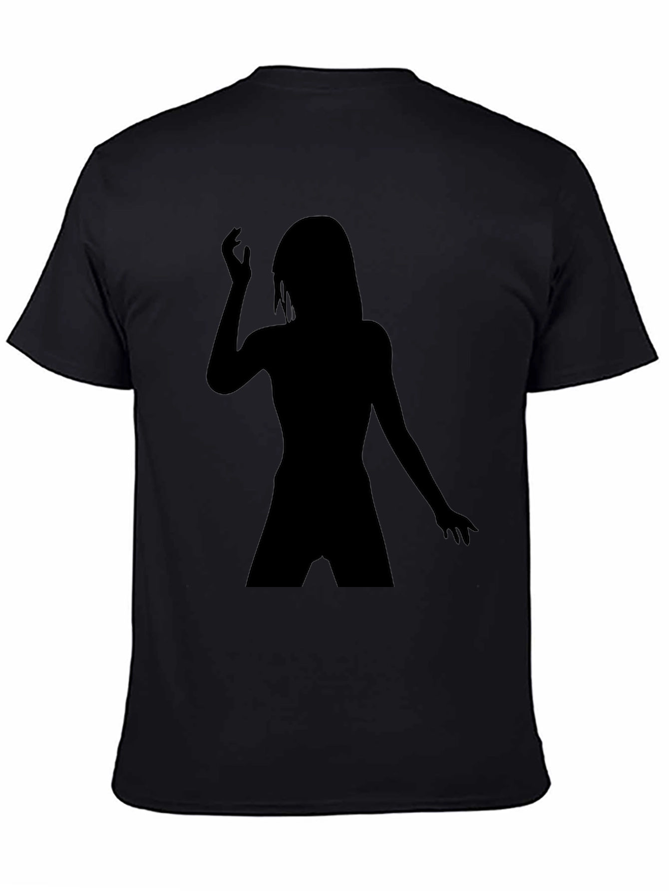 Silhouette Woman Graphic Tee - Soft Cotton Blend