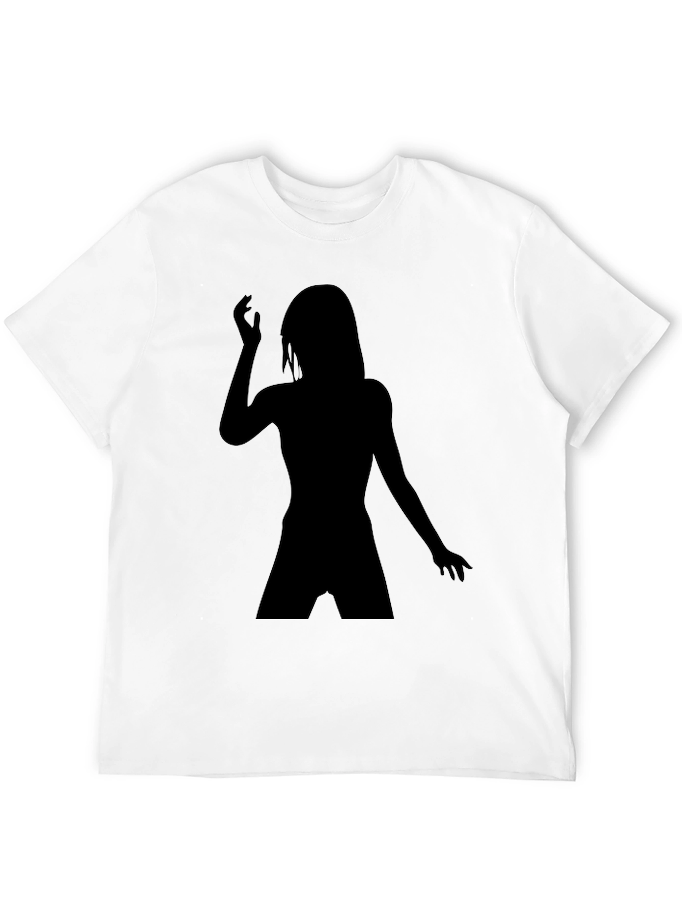 Silhouette Woman Graphic Tee - Soft Cotton Blend