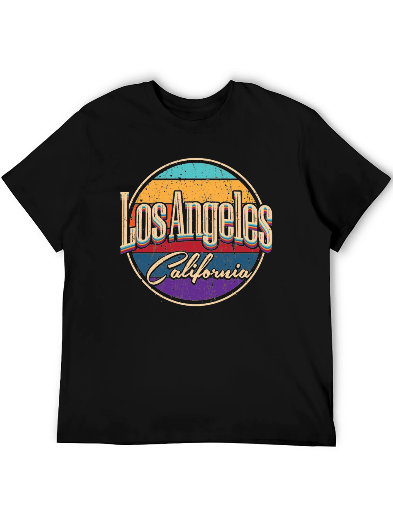 Retro Los Angeles California Graphic T-Shirt