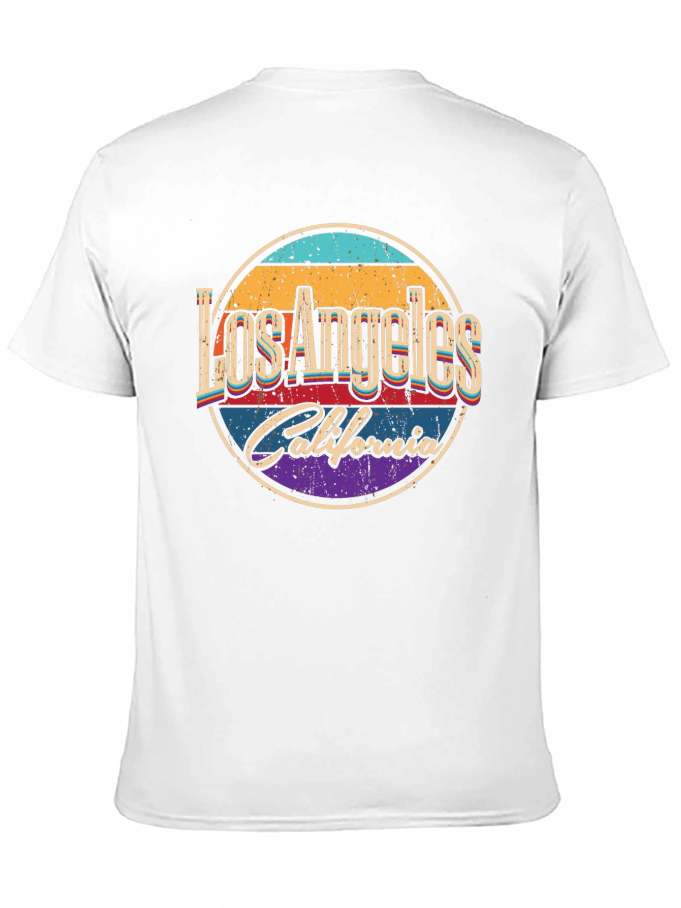 Retro Los Angeles California Graphic T-Shirt