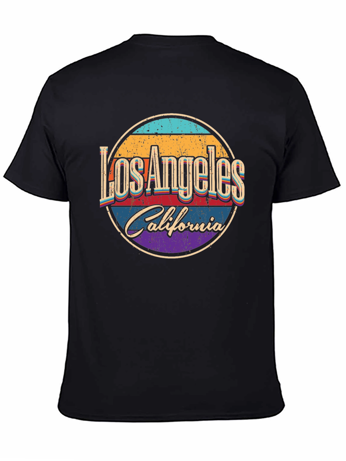 Retro Los Angeles California Graphic T-Shirt