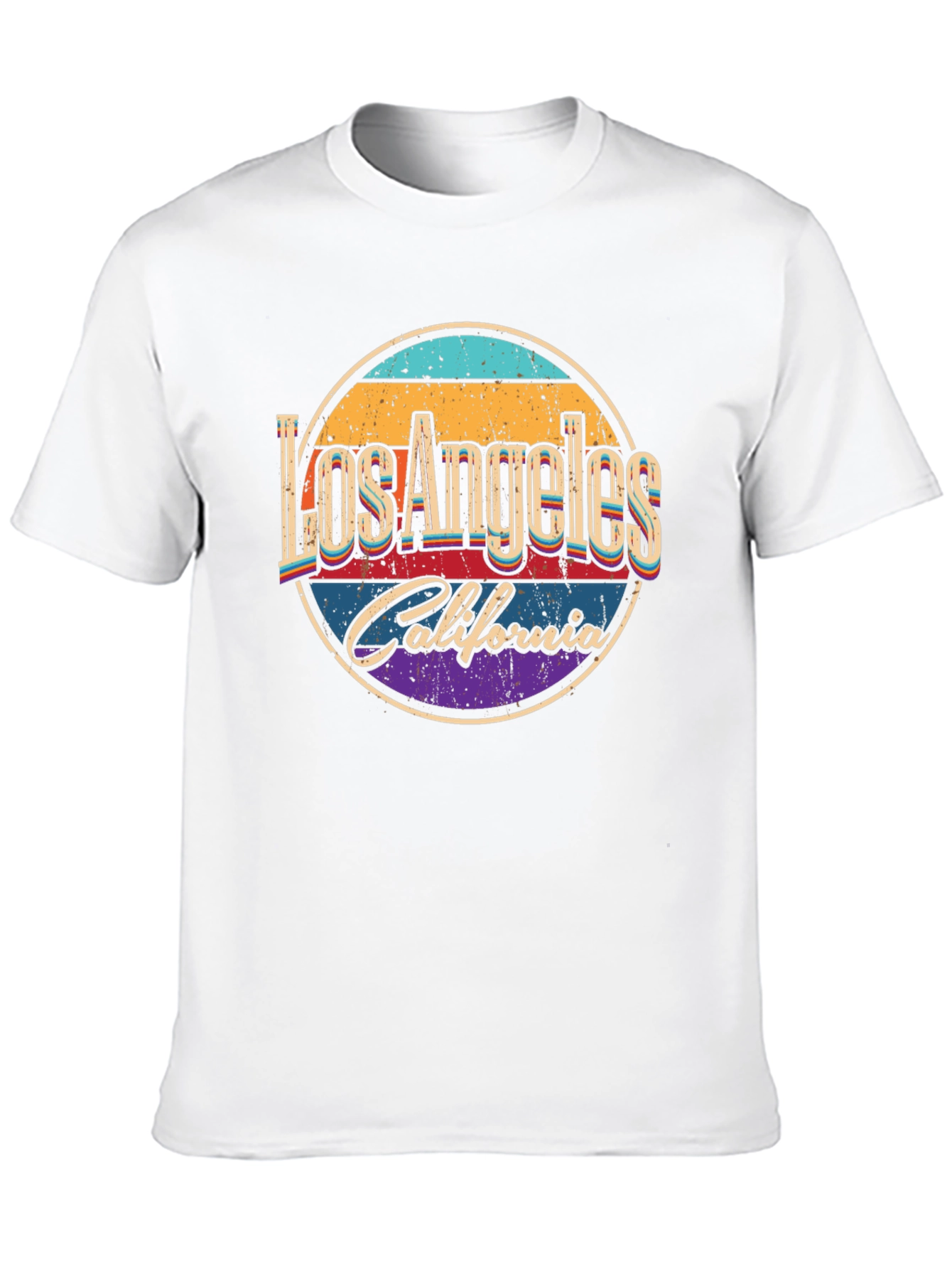 Retro Los Angeles California Graphic T-Shirt