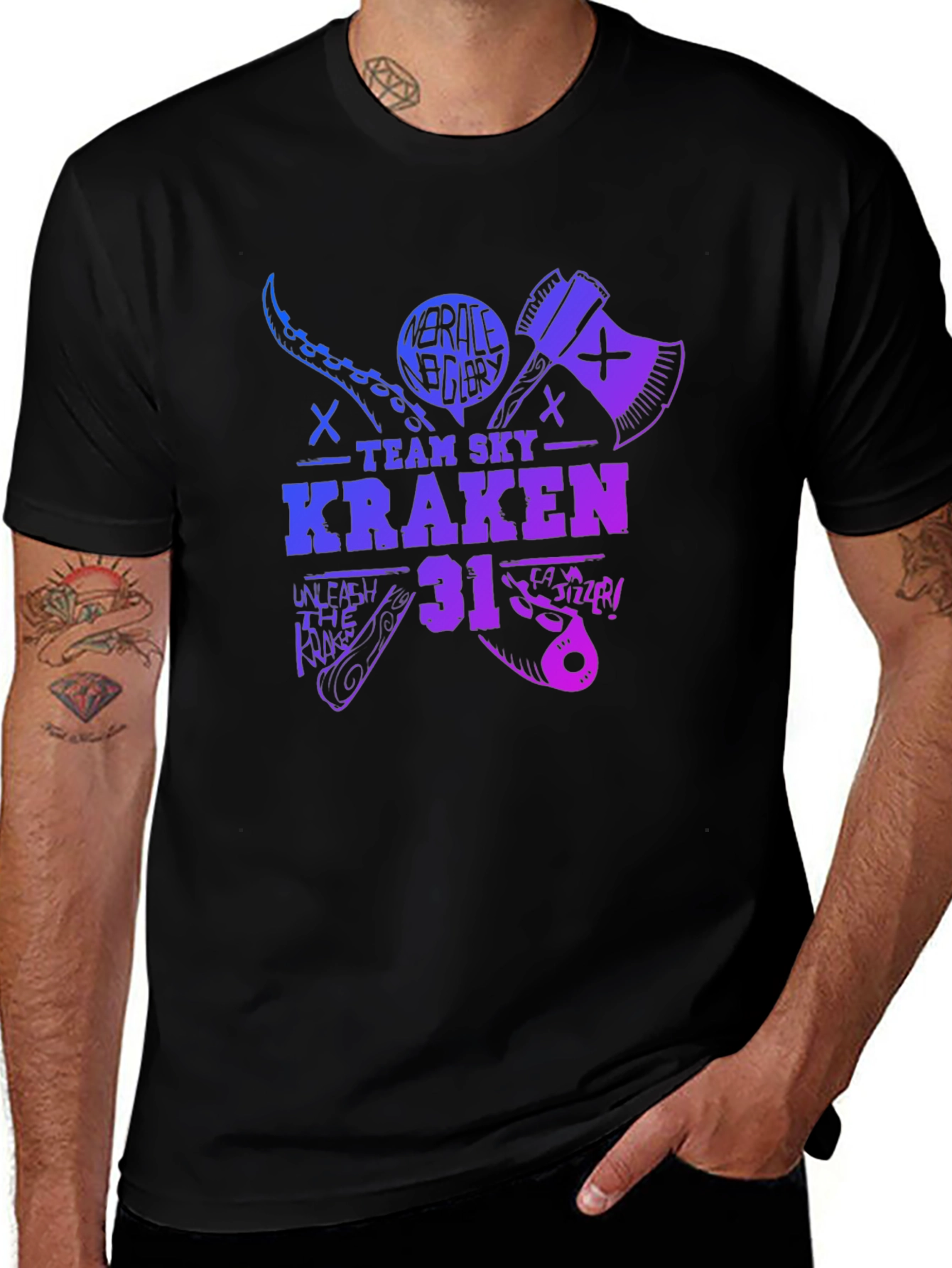 Team Sky Kraken 31 Graphic T-Shirt
