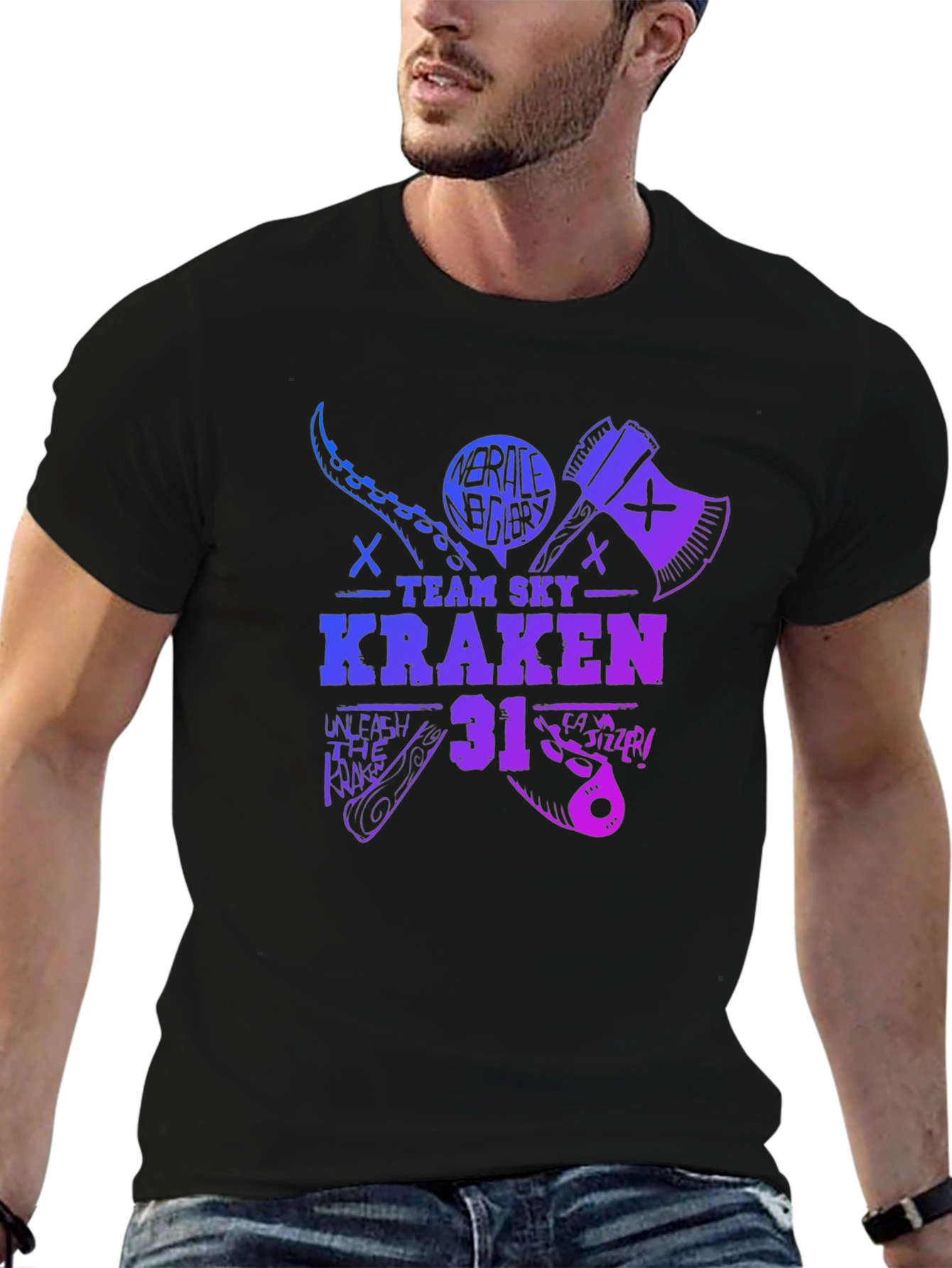 Team Sky Kraken 31 Graphic T-Shirt
