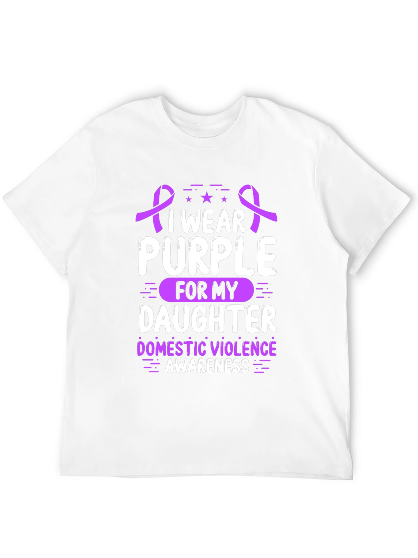 I Wear Purple for My Daughter T-Shirt