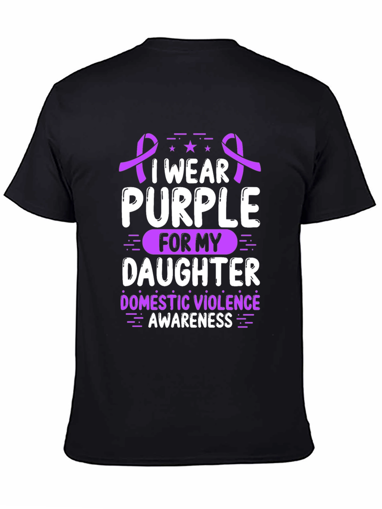 I Wear Purple for My Daughter T-Shirt