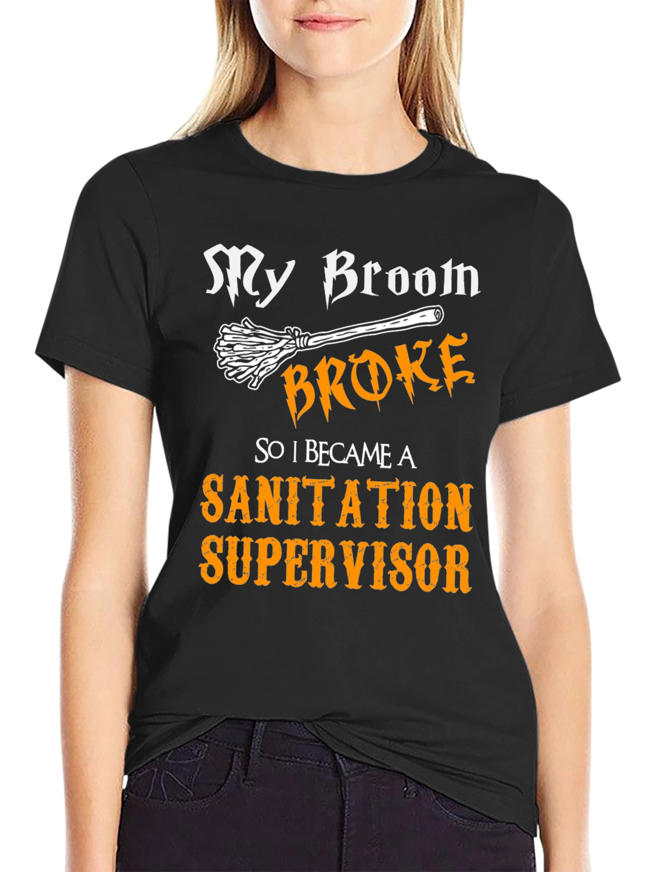 Funny Sanitation Supervisor T-Shirt