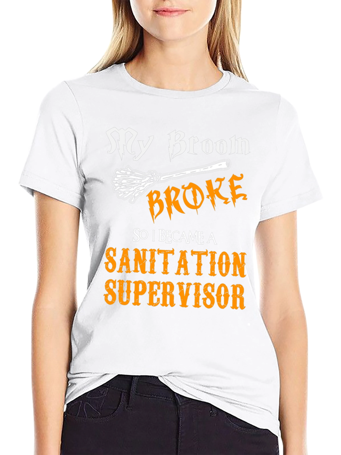 Funny Sanitation Supervisor T-Shirt