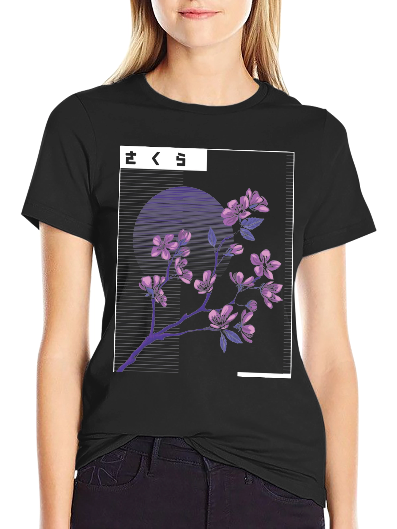 Sakura Blossom T-Shirt - Japanese Style