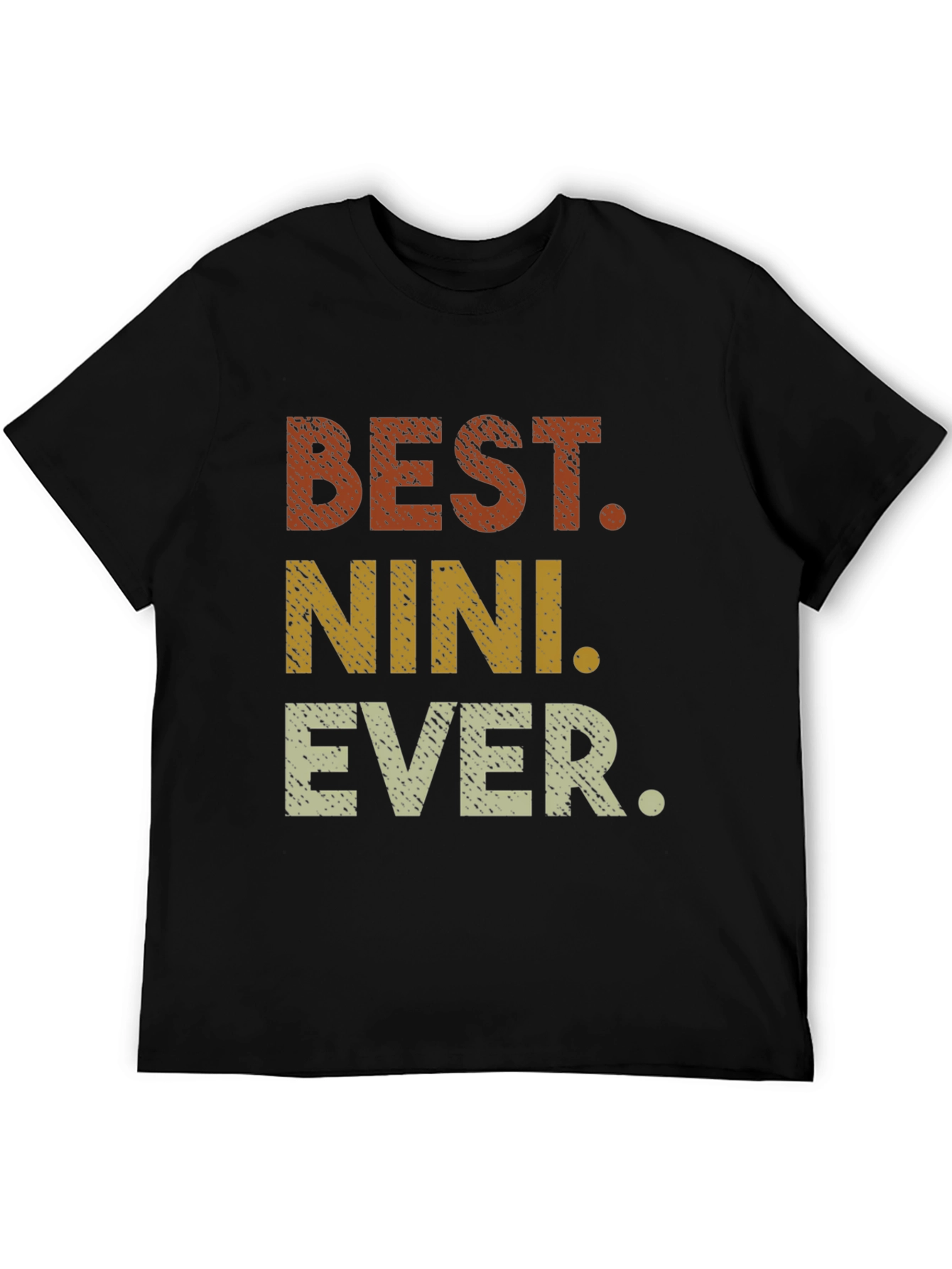 Best Nini Ever T-Shirt - Novelty Family Gift
