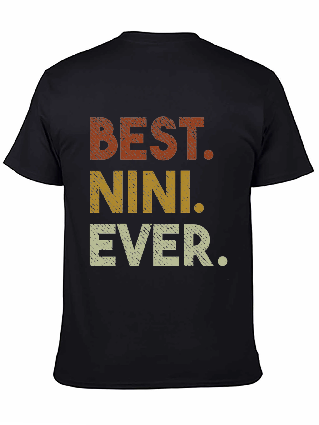 Best Nini Ever T-Shirt - Novelty Family Gift
