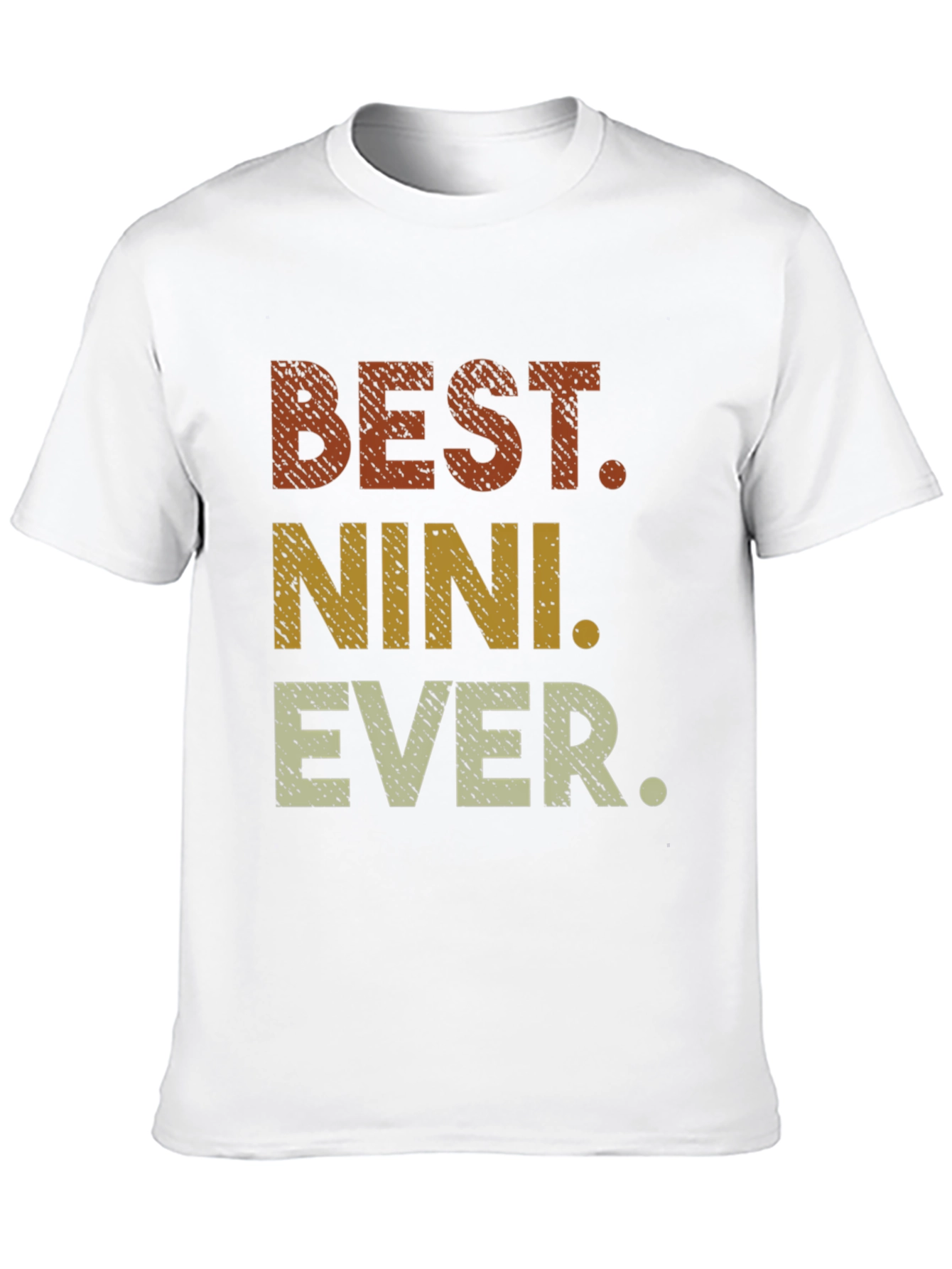Best Nini Ever T-Shirt - Novelty Family Gift
