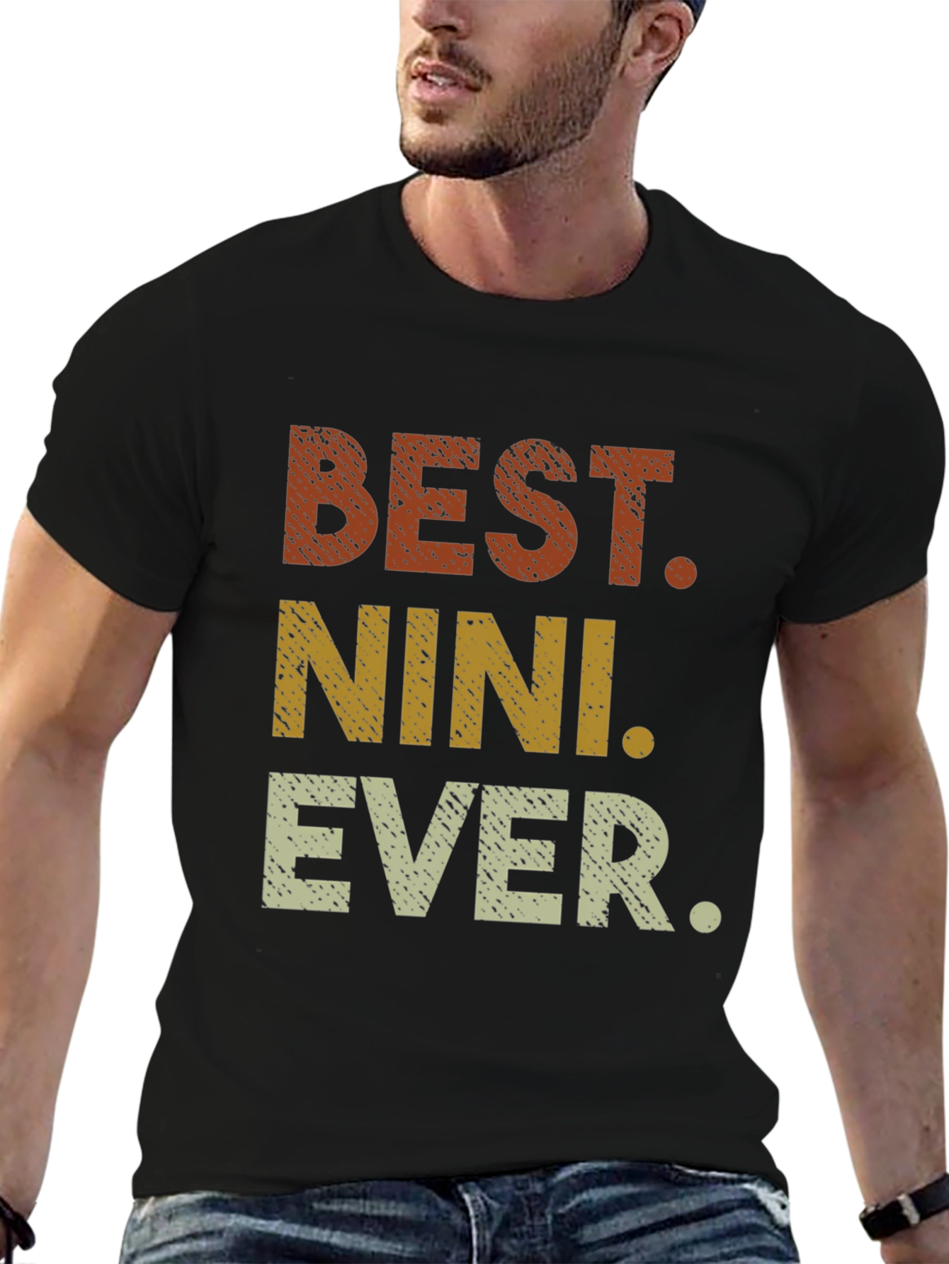 Best Nini Ever T-Shirt - Novelty Family Gift