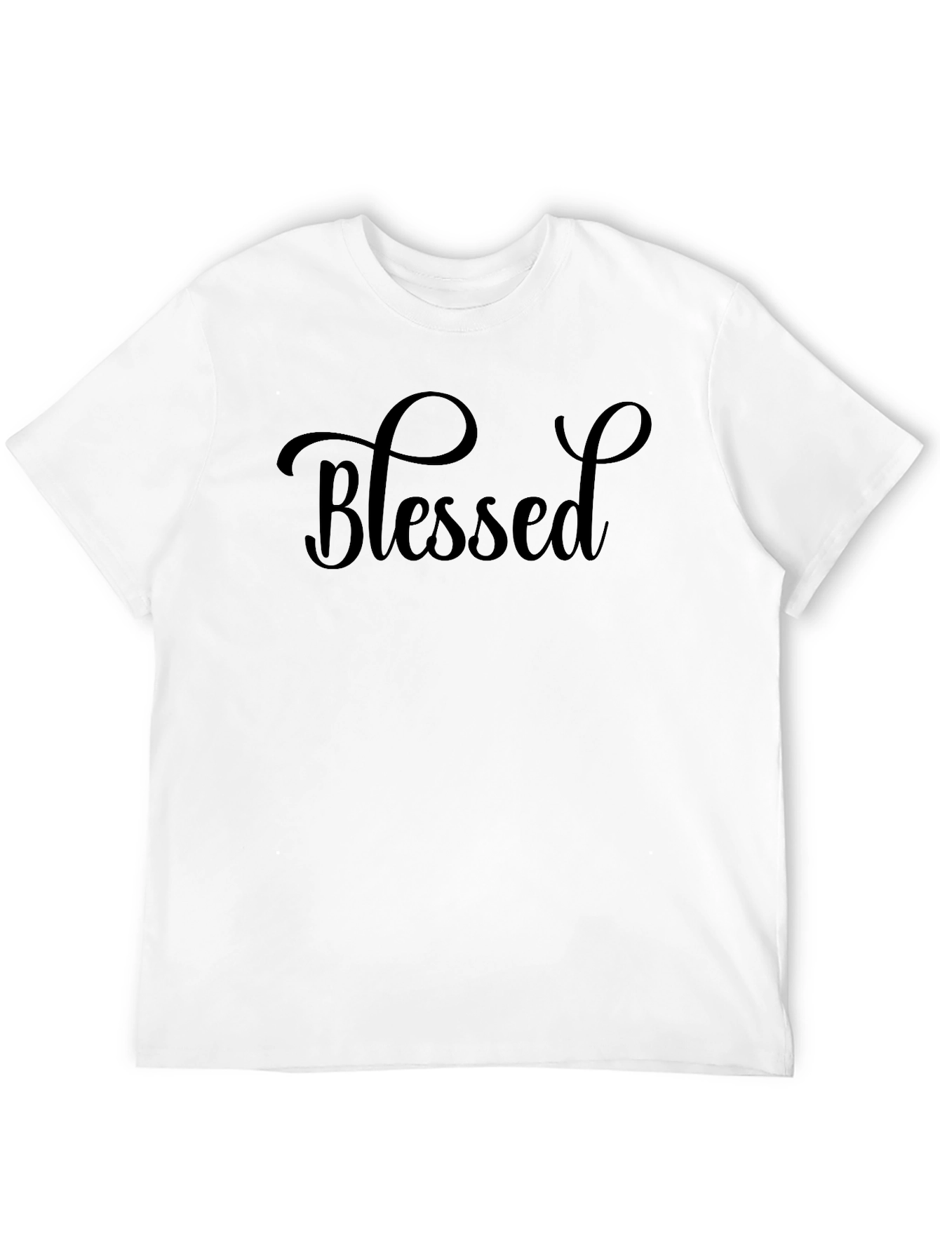 Blessed Black Tee - Stylish Comfort
