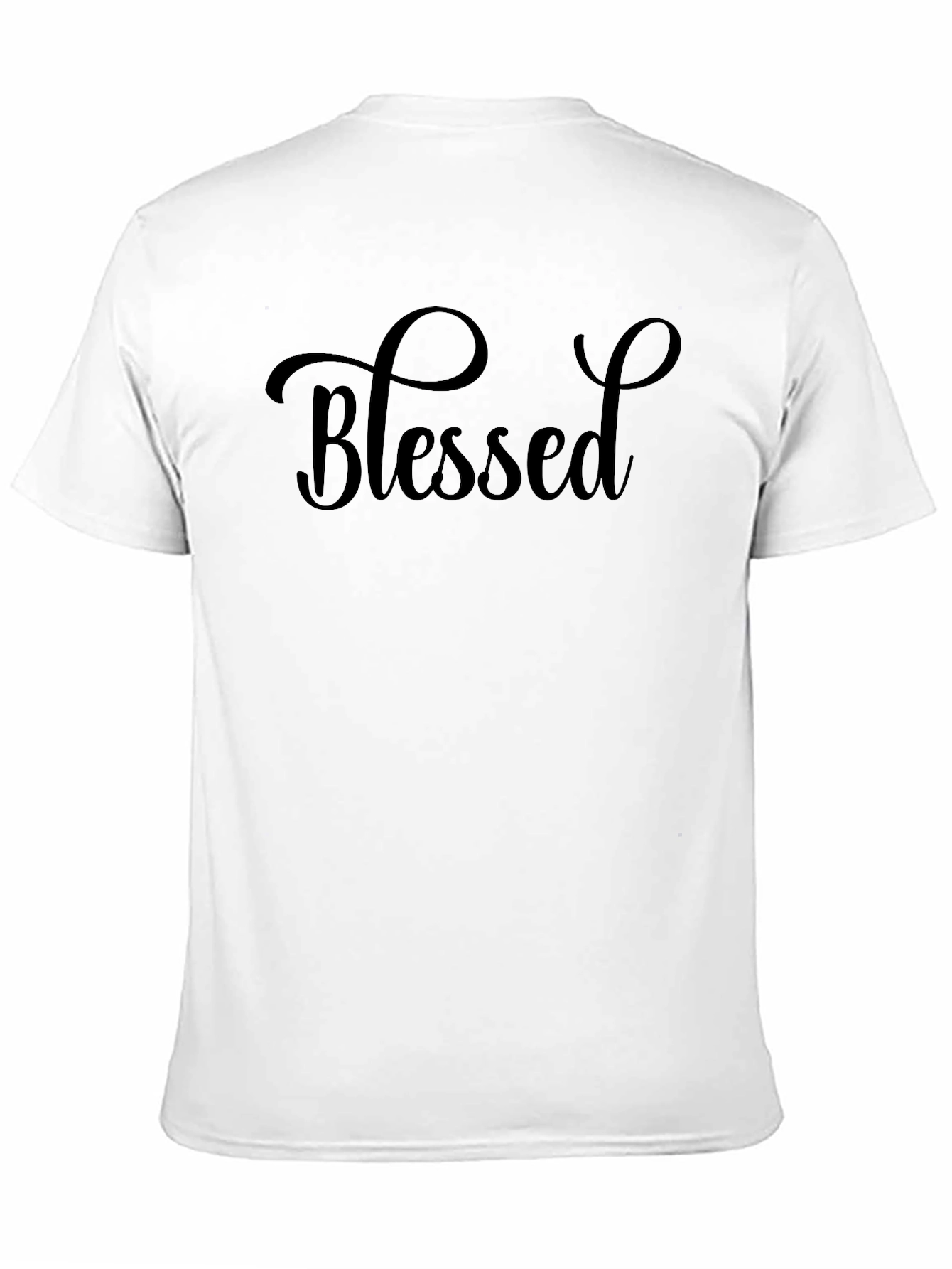 Blessed Black Tee - Stylish Comfort