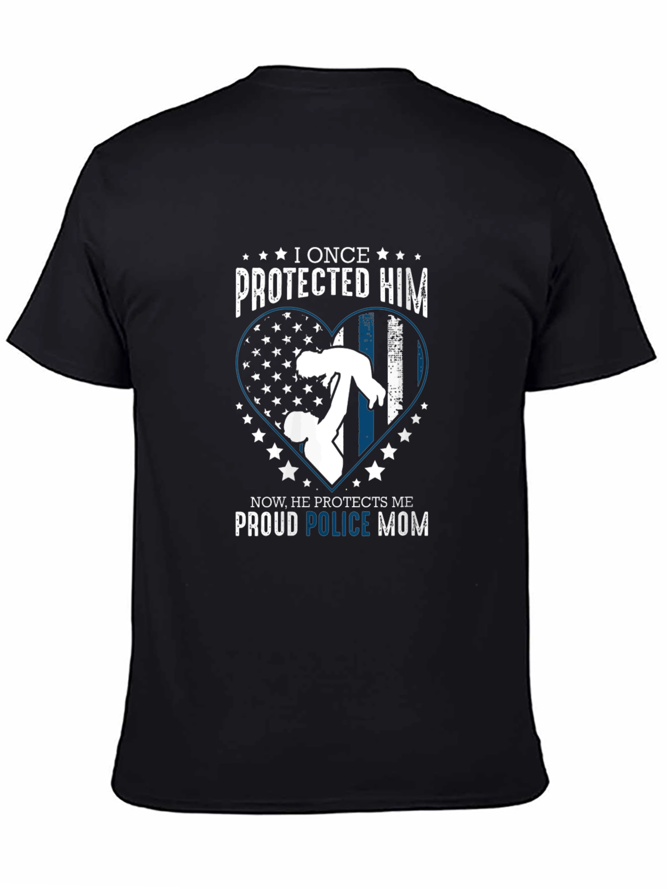 Proud Police Mom T-Shirt