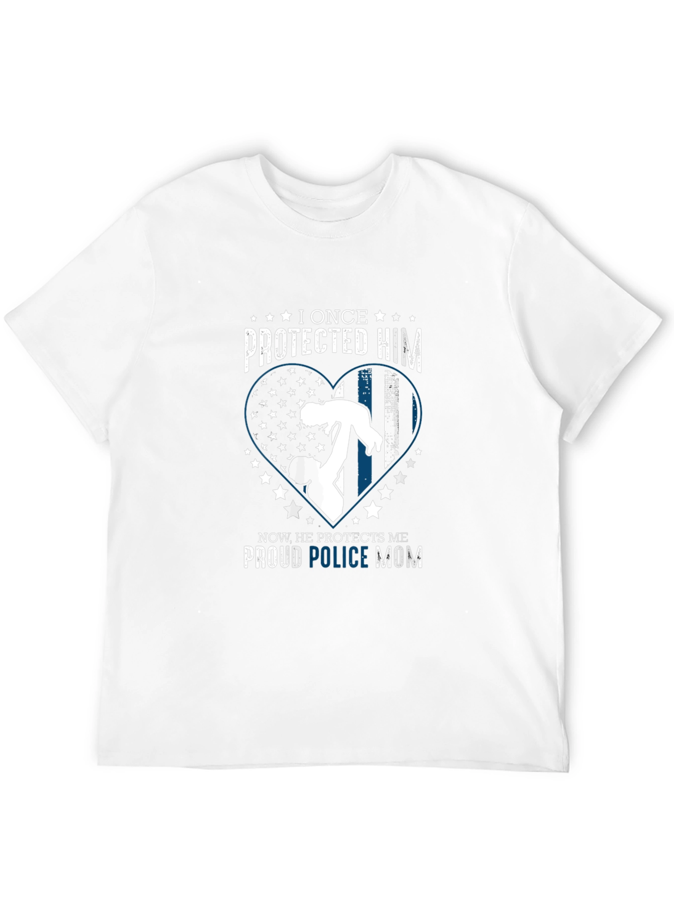 Proud Police Mom T-Shirt