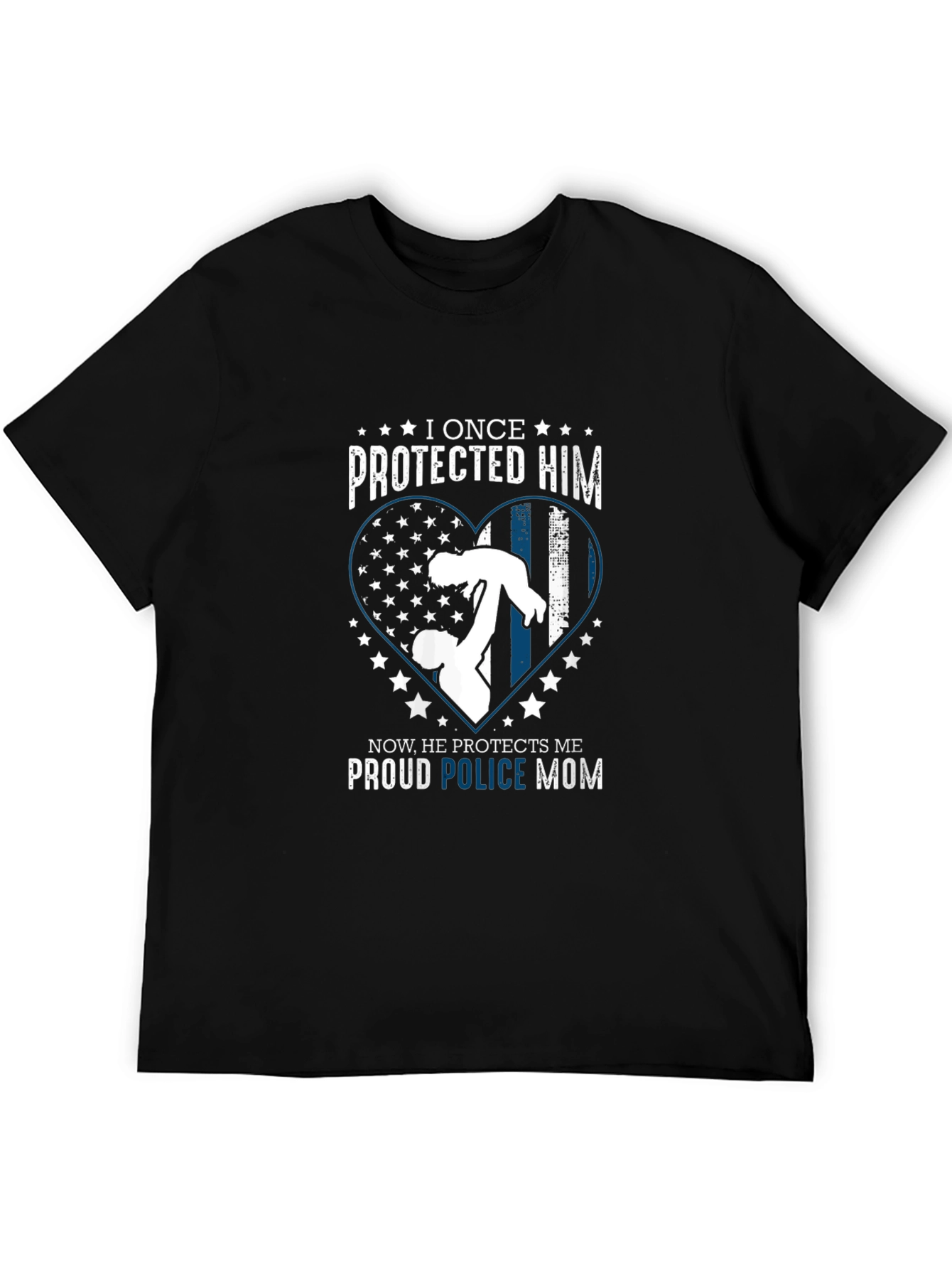 Proud Police Mom T-Shirt