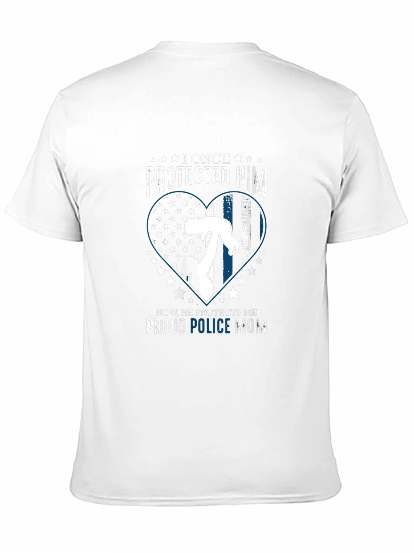 Proud Police Mom T-Shirt